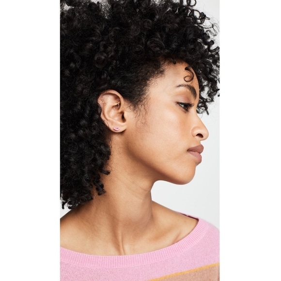 KATE SPADE • Lip Stud Earrings - Picture 2 of 3